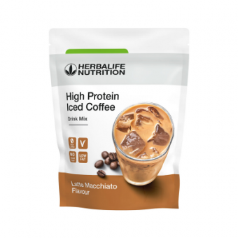 High Protein Iced Coffee Latte Macchiato - 308 g 